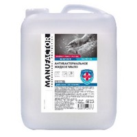 Антибактериальное жидкое мыло MANUFACTOR, ПВХ, 5 л